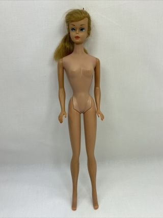Vintage 1964 Swirl Ponytail Barbie Doll,  Ash Blonde