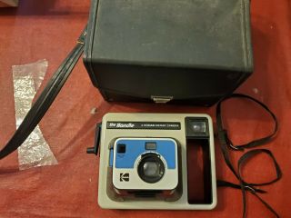 Vintage Kodak The Handle Instant Camera With Carrying Case
