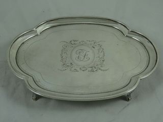 George Iii Solid Silver Tea Pot Stand,  1795,  125gm