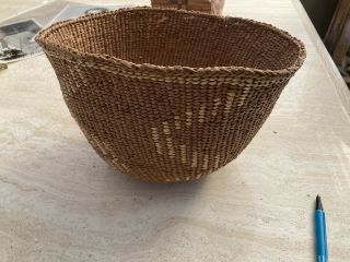 Antique Native American Indian Basket Quiniautt Tribe