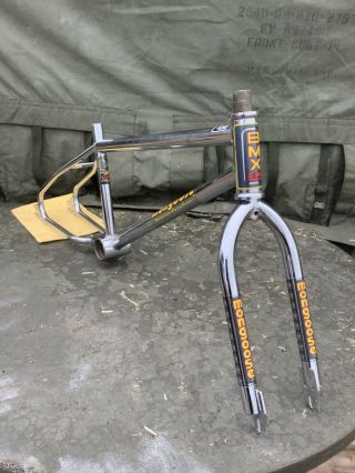 Old School Bmx Mongoose Californian 1984 Made In Usa Frame/forks