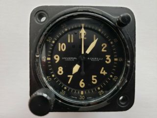 Wakmann/a.  Cairelli 8 - Day Cockpit Clock A13a,  Swiss Made,