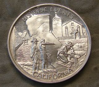 1973.  Vintage California Bicentennial Silver Coin - - - Sterling Silver - - - 31.  8 Gram