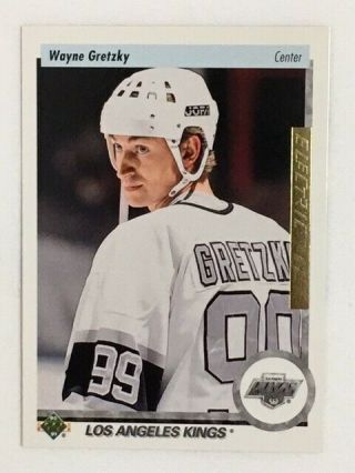 Wayne Gretzky 1995 - 96 Upper Deck 222 Electric Ice Gold