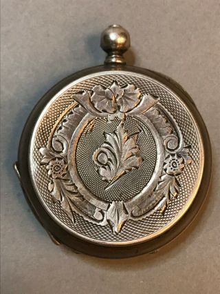 Georges Favre Jacot Antique Pocket Sterling Silver Hallmark Watches On The Run