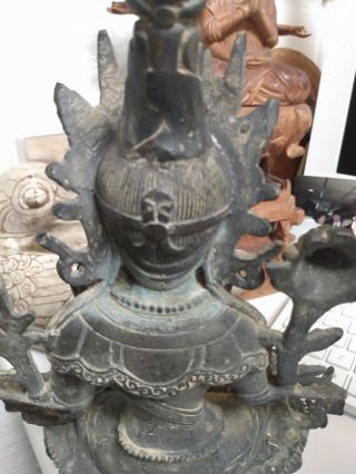 Chinese/Tibetan Antique Bronze Buddha - Newport Estate 3