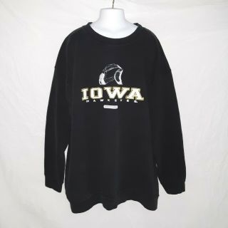 Vintage Iowa Hawkeyes Wrestling Mens Sweatshirt Size L