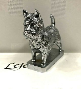 Louis Lejeune West Highland Terrier (westie) Hood Ornament - Car Mascot