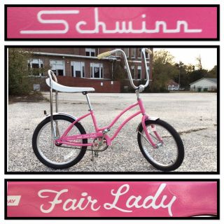 Schwinn Fair Lady 125th Anniversary Pink Dealer Sting Ray Stingray Bike Bicycle