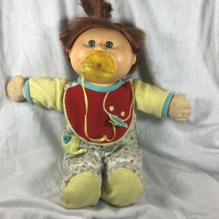 Vintage Cabbage Patch Kids Doll " My Own Baby " Cries Pacifier