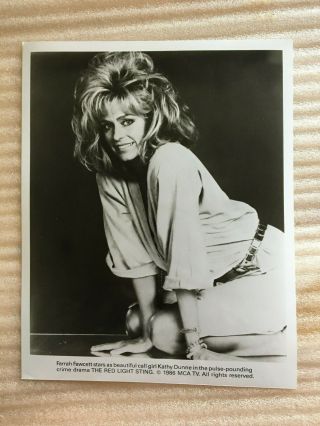 Farrah Fawcett 1986,  Vintage Press Headshot Photo
