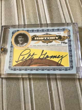 2006 Sp Legendary Cuts " A Place In History " Sigs Cut Auto Sp 24/30 Lefty Gomez