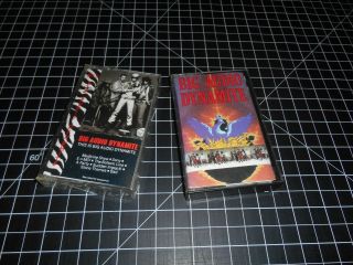 2 Classic Electronic Rock Music Vintage Cassette Tapes By Big Audio Dynamite