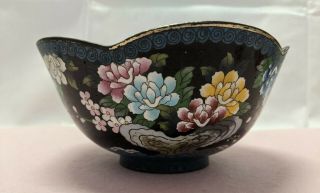 Vintage Japanese Inaba Cloisonne Bowl
