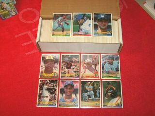 1984 Donruss Baseball Set Complete 1 - 660 With Don Mattingly Rc Nrmt - Mt (z2021)