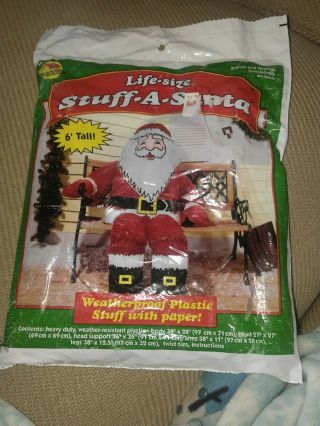 Vintage Stuff A Santa Claus Life Size 6 