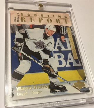 1995 - 96 Wayne Gretzky Upper Deck Electric Ice Gold 252 Ssp 935