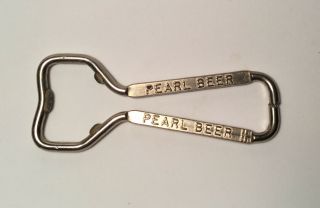 Vintage Pearl Beer Pearl Brewing Bottle Opener