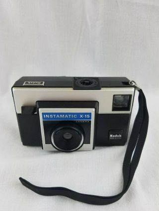 Kodak Instamatic X 15 Vintage Flash Film Camera