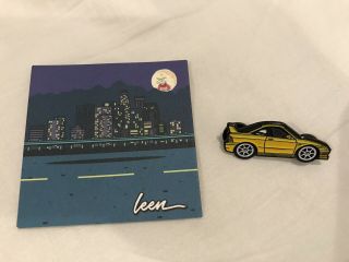 Leen Customs Pin Og Integra Type R Phoenix Yellow Rare 7/50