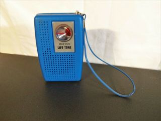 Vtg.  Am Solid State Portable Pocket Radio Great