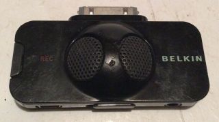 Vintage Belkin Tune Talk Stereo Recorder For Apple Ipod Video Classic