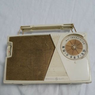 Vintage Ge General Electric Am Portable Transistor Radio Model P - 808e