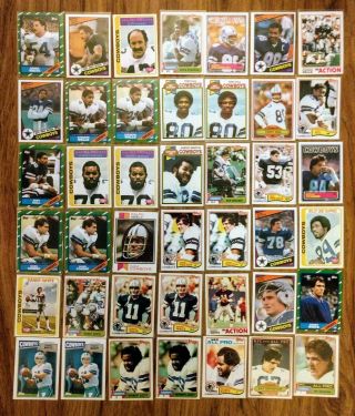 (100, ) Vintage 1973 - 1987 Cowboys White,  Pearson,  Harris,  Walls,  Hill,  Martin