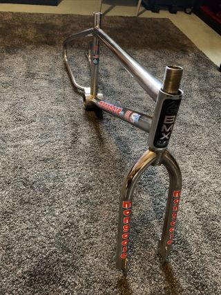 Mongoose 10th Anniversary Frame And Forks Old School Bmx Supergoose Californian