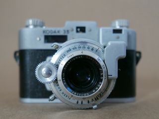 Vintage Kodak 35 Rangefinder Camera,  /anastigmat Special F:3.  5 50mm Lens