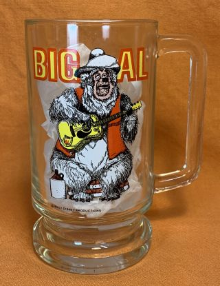 Vintage 1972 Big Al Country Bear Jamboree Walt Disney Beer Mug 6 " Disneyland