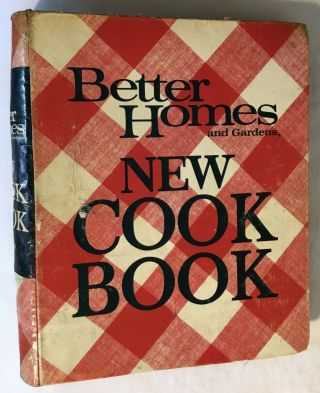 Vintage Better Homes And Gardens Cook Book 1972 Classic American Cooking