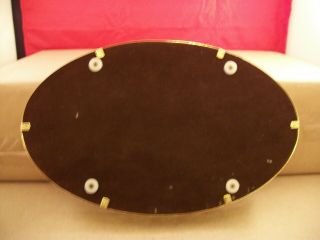 Vintage Vanity Mirror Tray Perfume Make Up Tray Gold Metal French Style 2