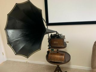 Antique 1905 Edison Standard 2 Minuted Model B Phonograph