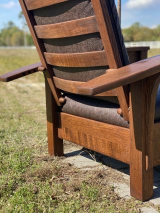 Stickley Bow Arm Morris Chair 4