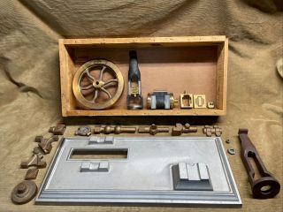 Vintage Antique Cretors Popcorn Steam Engine Paul Breisch Castings Plans & Kit