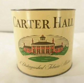 Vintage Carter Hall Key Top Canister Pipe Tobacco Tin Mm