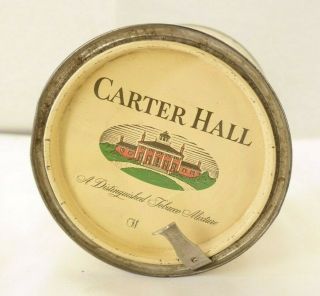 Vintage Carter Hall Key Top Canister Pipe Tobacco Tin MM 3