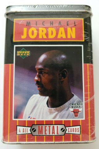 3 Set ' s 4/5/6 Vintage 1996 Upper Deck Michael Jordan All Metal Collector Cards 2
