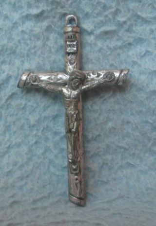 Vintage Italy Rosary Crucifix Cross Jesus