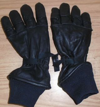 Vintage Black Leather Gloves Size 5 Nationwide Glove Co.