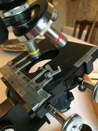 Vintage Cooke Troughton & Simms M2000 Binocular Microscope with Phase Contrast 4