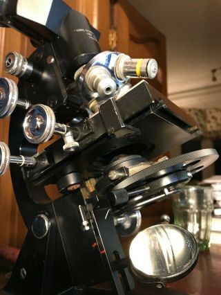 Vintage Cooke Troughton & Simms M2000 Binocular Microscope with Phase Contrast 6