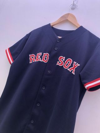 Vintage Majestic Boston Red Sox Varitek 33 Jersey Sz M Baseball Fashion