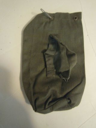 Vintage 1964 Gi Joe Mp Military Police Duffel Bag With Tag