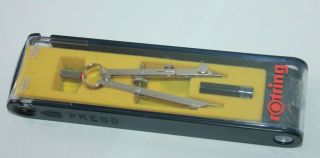 Vintage Rotring Technical Drawing Compass Made In Germany Collectable.
