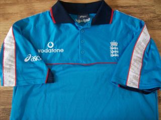 Vintage England Cricket Odi Shirt 1997 - 1999 (x Large) Asics