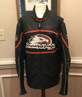 Harley Davidson Screaming Eagle Raceway Leather Jacket Large/rare/mint/new