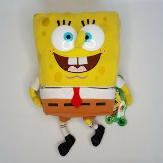 Vintage Spongebob Plush Krabby Patty Nickelodeon 2000 W/ Removable Pants & Tag