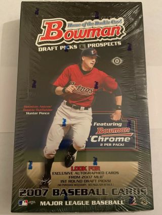 2007 Bowman Draft Picks & Prospects Baseball Box - Hobby